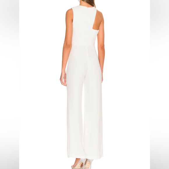 Amanda Uprichard Ivory Jumpsuit, Medium - Picture 2 of 6